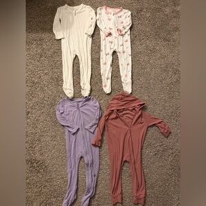 4 Kyte baby sleepers 6-12 months